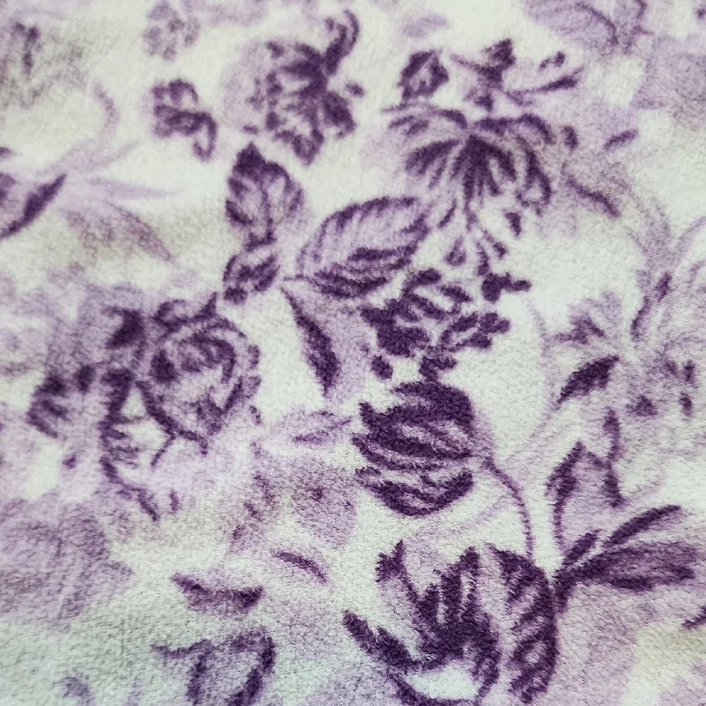 LANZ OF SALZBURG | Lavender Floral Long-Sleeve Traditional Modest‎ Nightgown | S